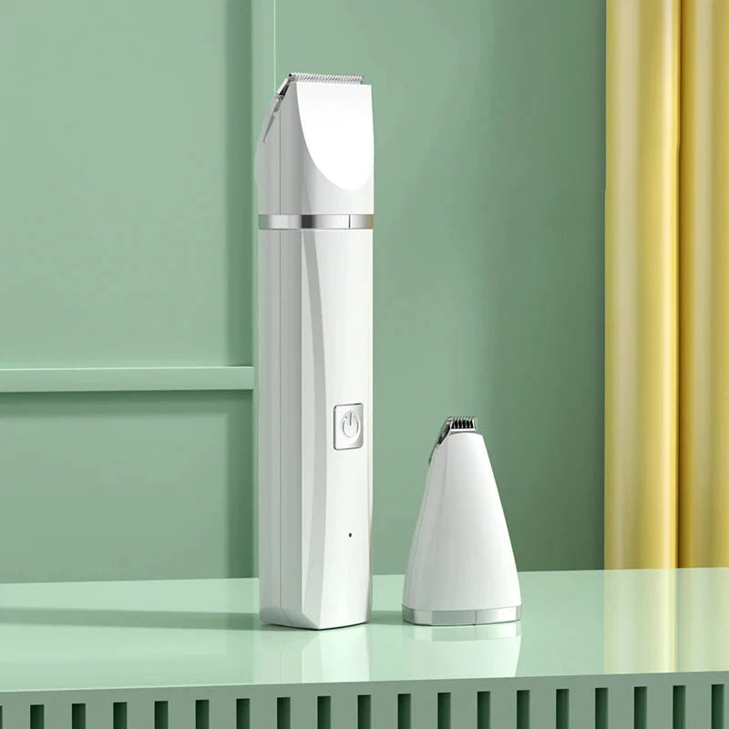 Ultimate 4-in-1 Electric Pet Grooming Kit - Hair Trimmer, Clippers & Nail Grinder for Cats & Dogs