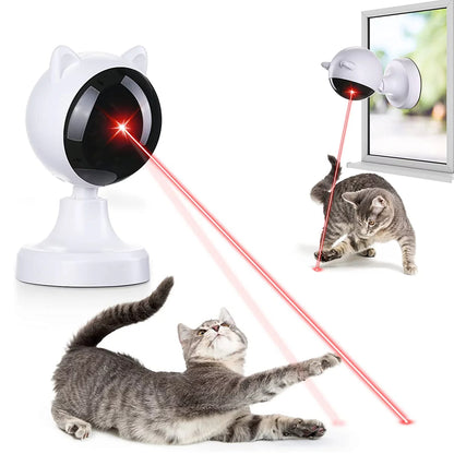 Interactive Automatic Laser Cat Toy - Fun for Indoor Cats and Dogs!