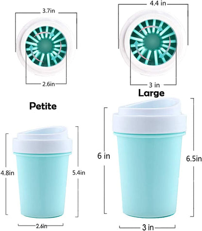 Ultimate Pet Paw Cleaner - Effortless Dog Foot Washer for Muddy Paws, Easy to Assemble & Disassemble!
